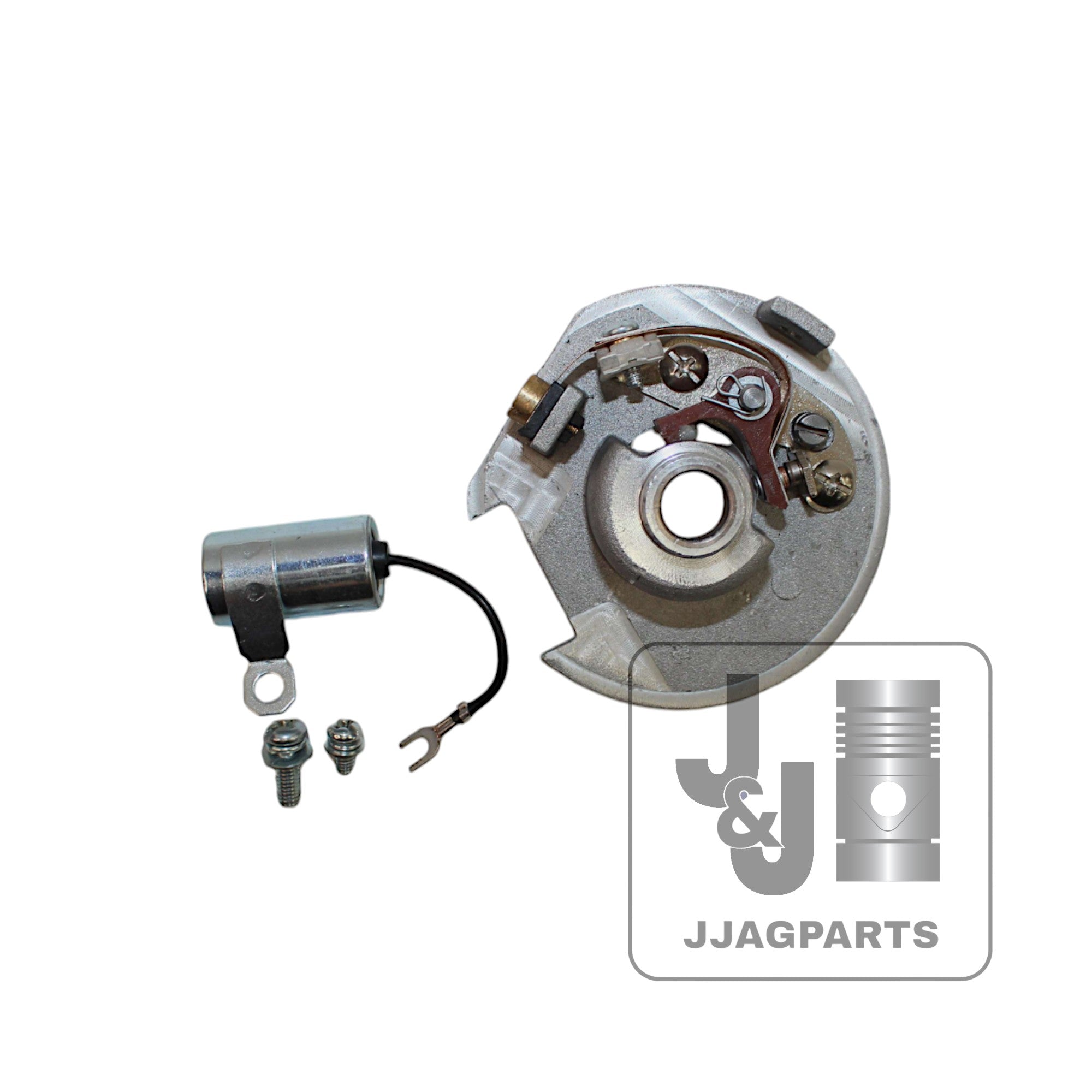 Distributor Breaker Plate With Condenser For Ford Tractors