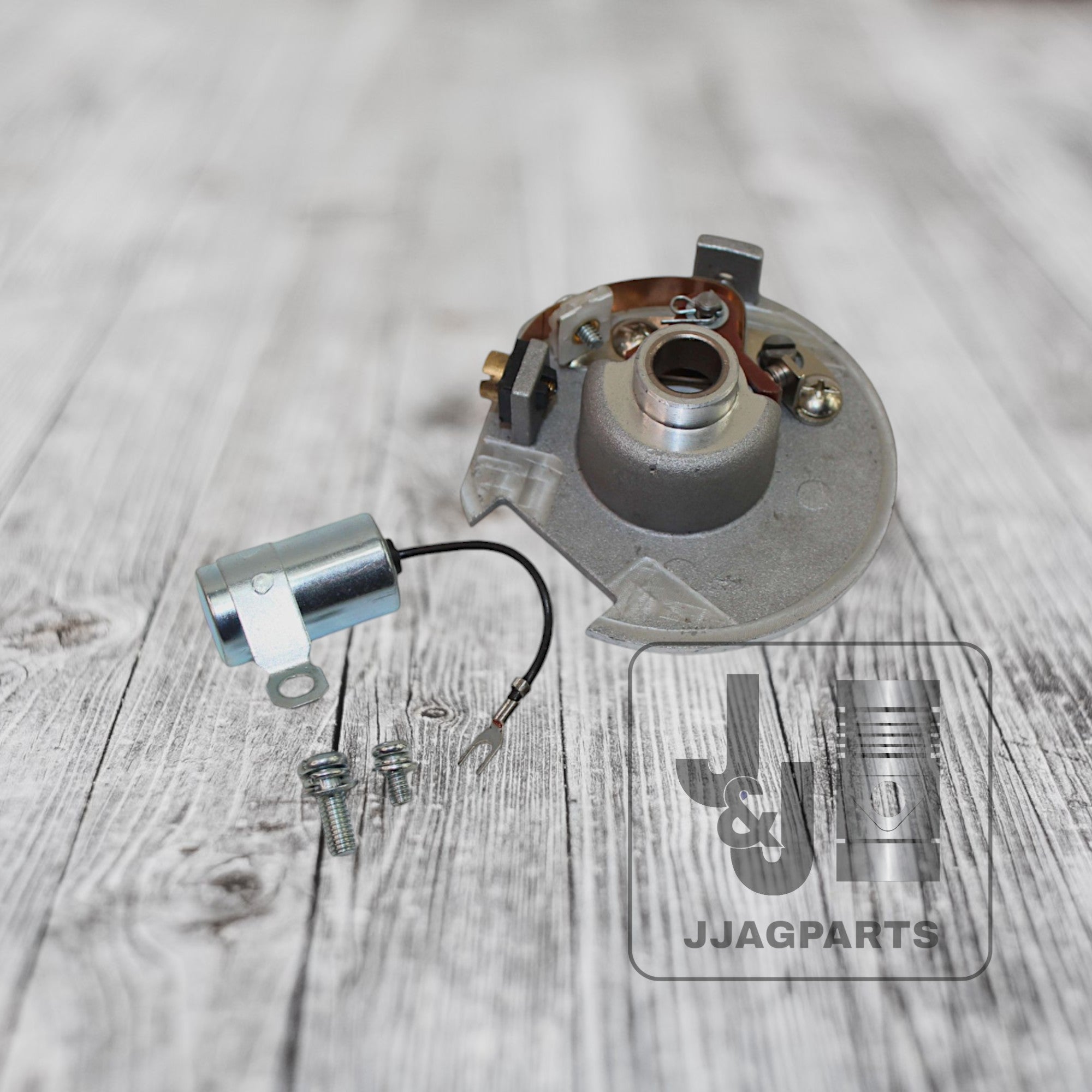 Distributor Breaker Plate With Condenser For Ford Tractors