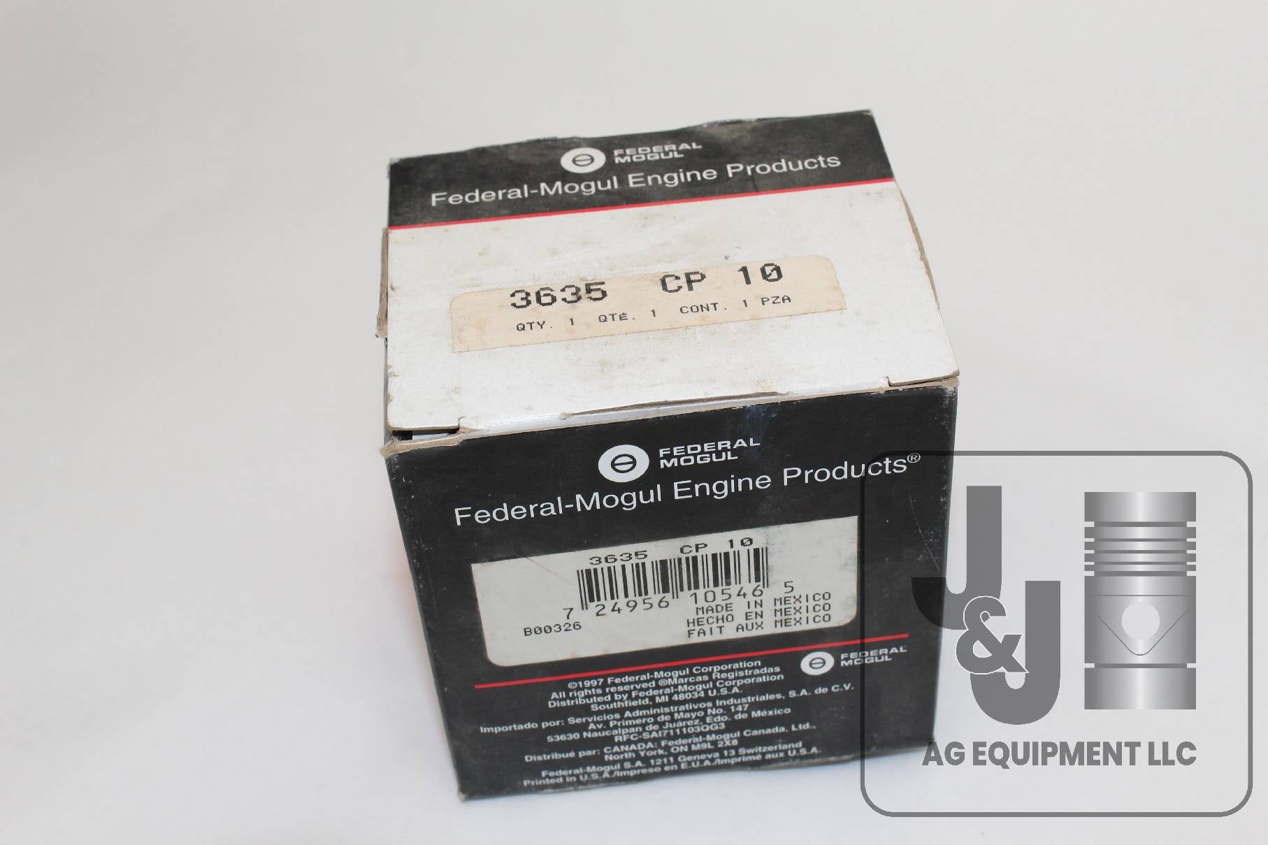 Federal Mogul Engine Bearing 3635 CP 10  Conecting Rod Bearing .010 Fits Case