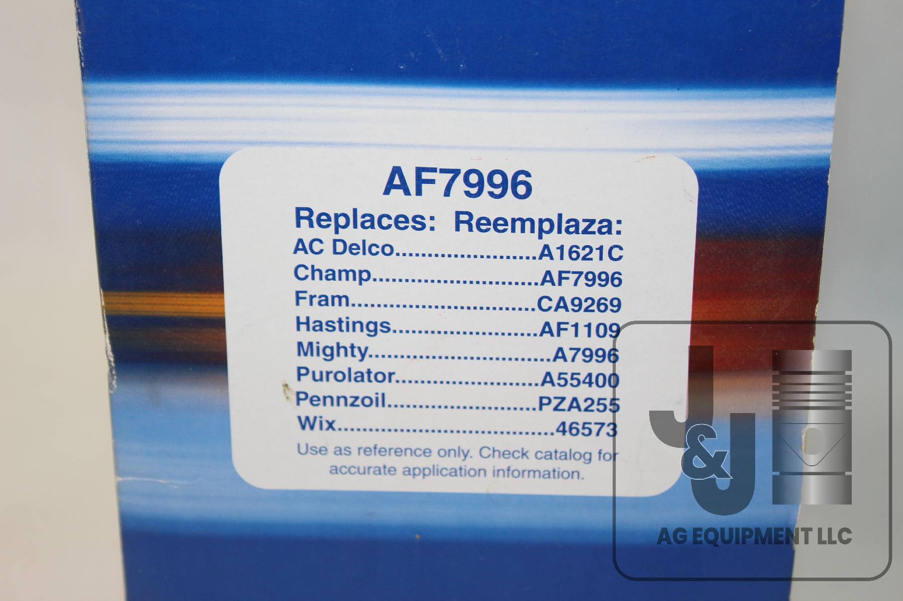 Parts Plus AF7996 / PA5400 Air Filter