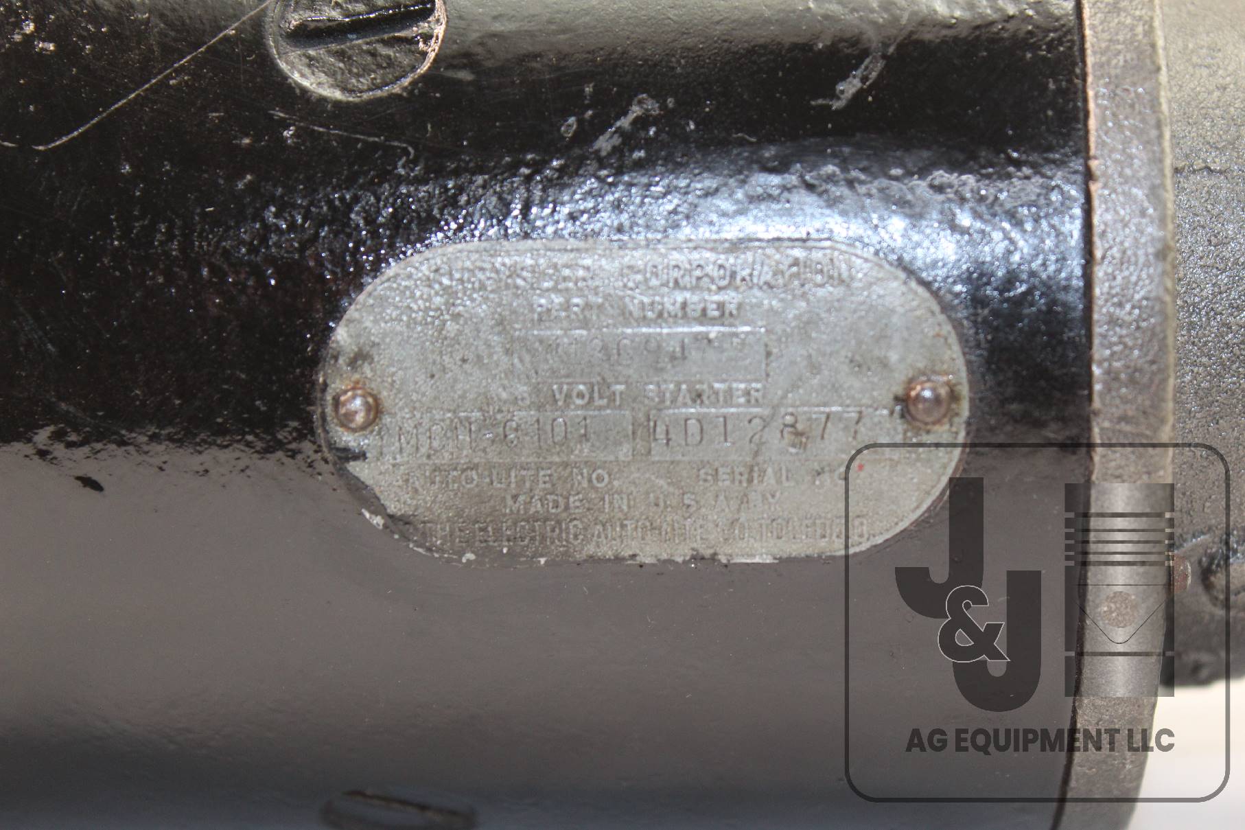 1136947 Reman Chrysler Autolite 6V Starter MCH6101 (Core)