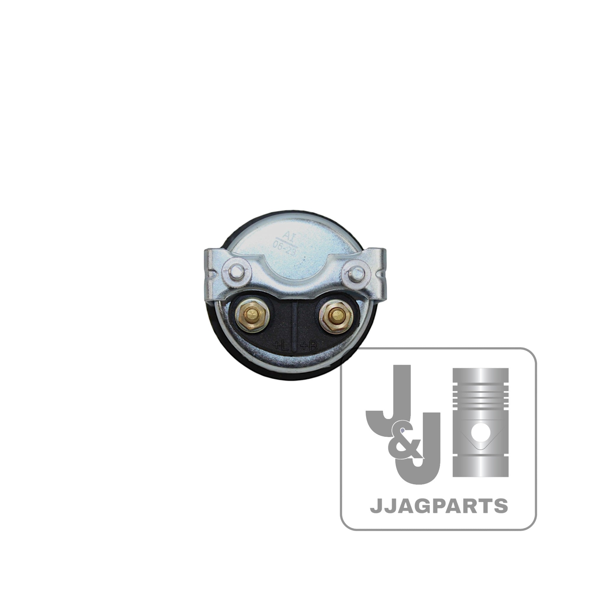 Ammeter (20-0-20) with White Faceplate Fits John Deere Tractor | AB1190R, AB2568R, AM354T