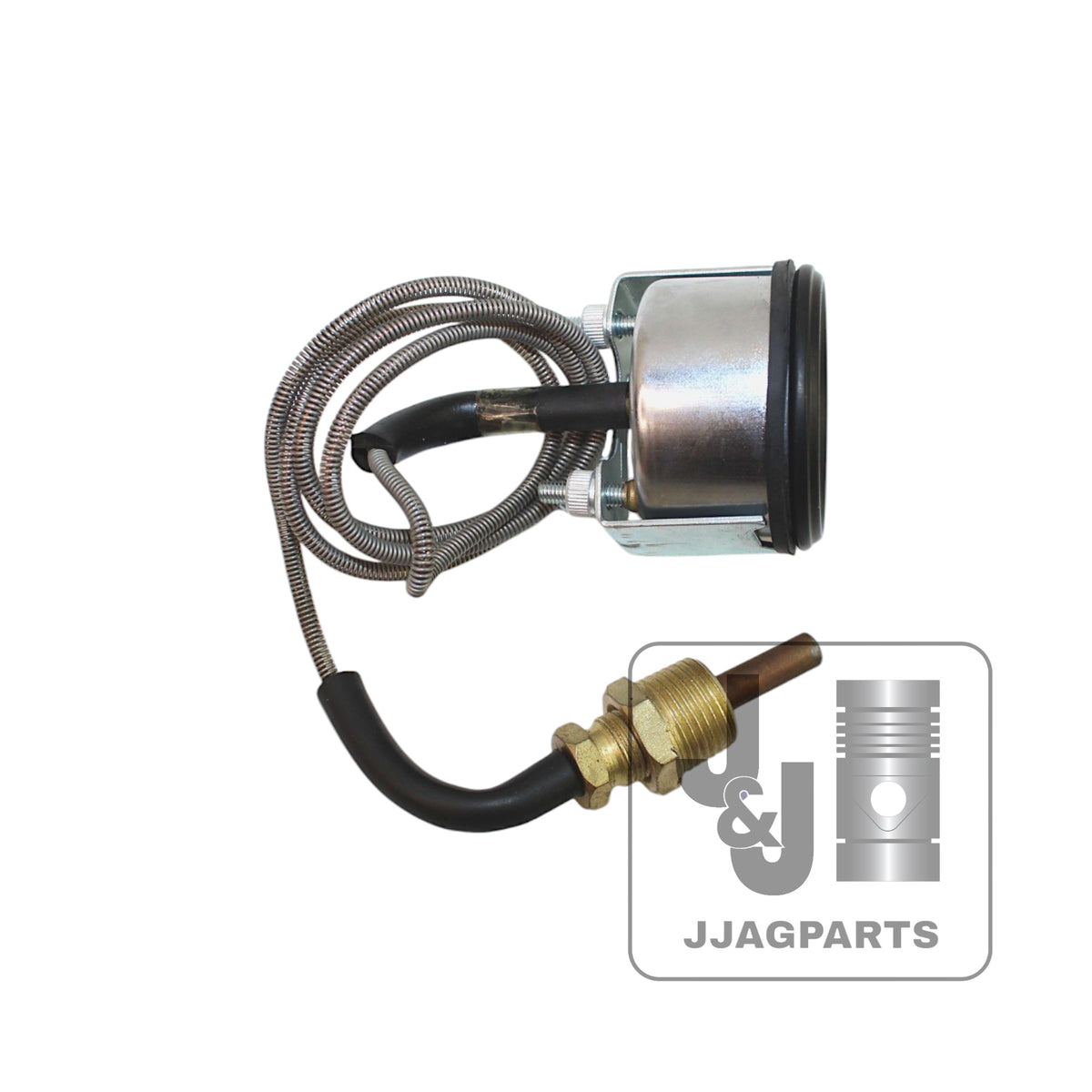 Water Temperature Gauge with White Faceplate and 3' Lead Fits John Deere | AA883R, AA3538R