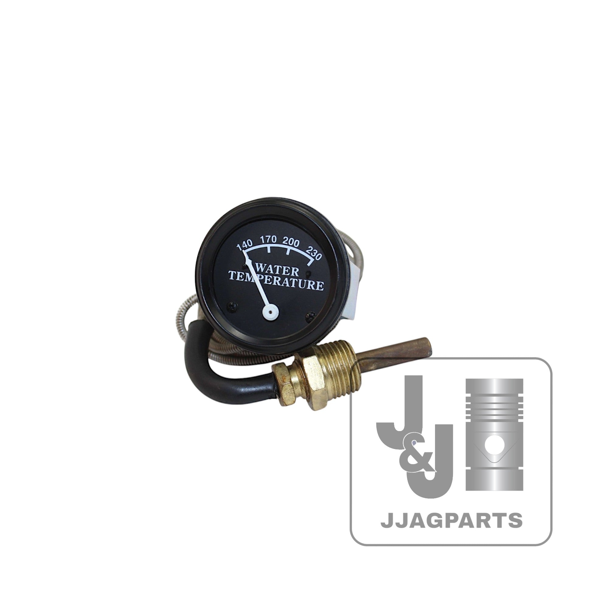 Water Temperature Gauge with 72" Lead Fits John Deere Tractor | AA6295R, AA7263R, AM2444T, AR20783R, AR490R, AT13849T
