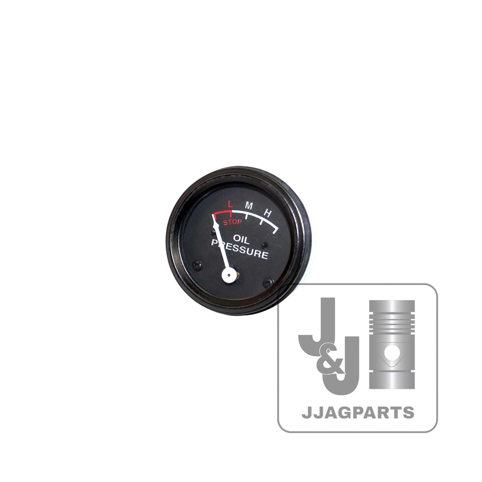 Oil Pressure Gauge(0-30 PSI) Black Faceplate Fits John Deere Tractor | AM284T