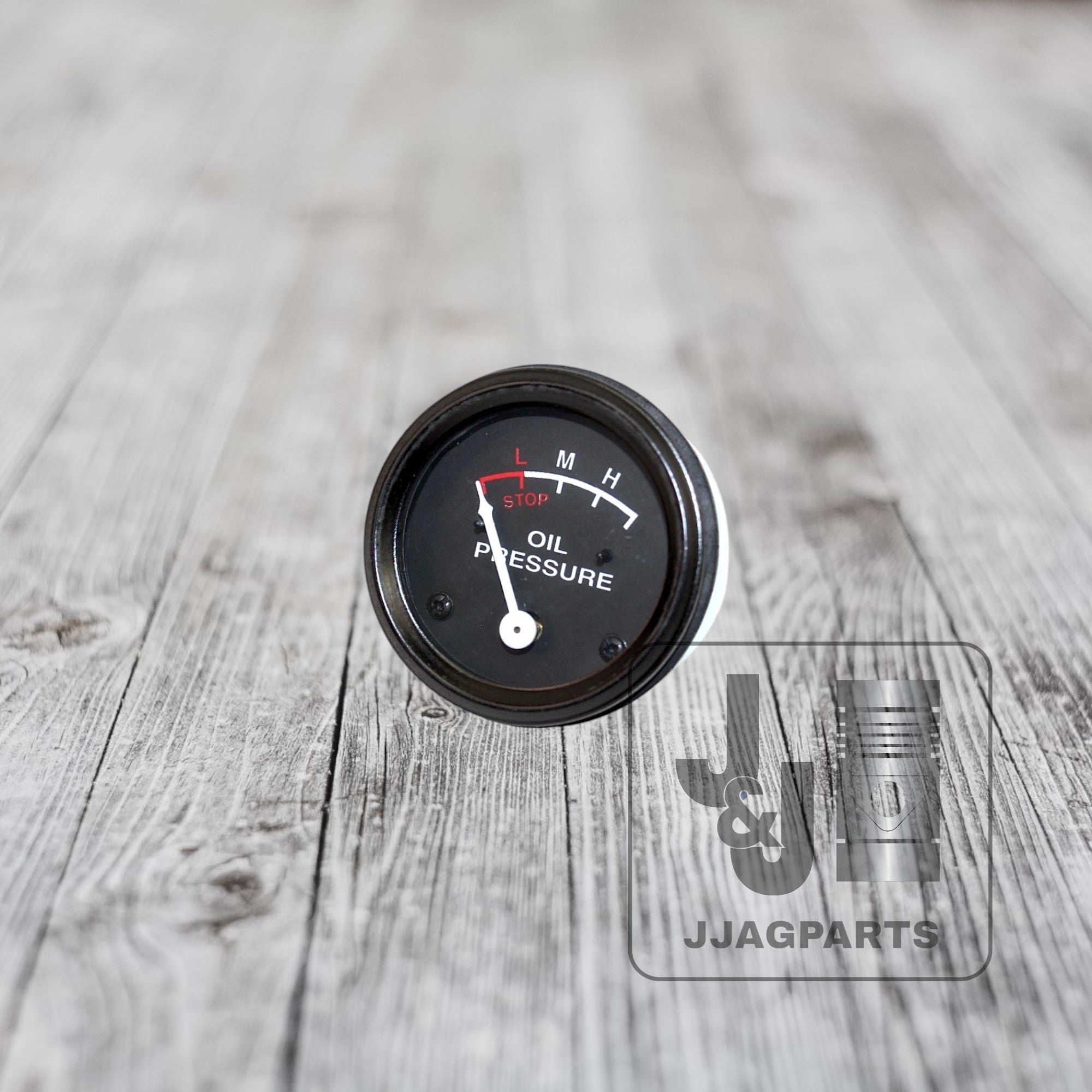 Oil Pressure Gauge(0-30 PSI) Black Faceplate Fits John Deere Tractor | AM284T