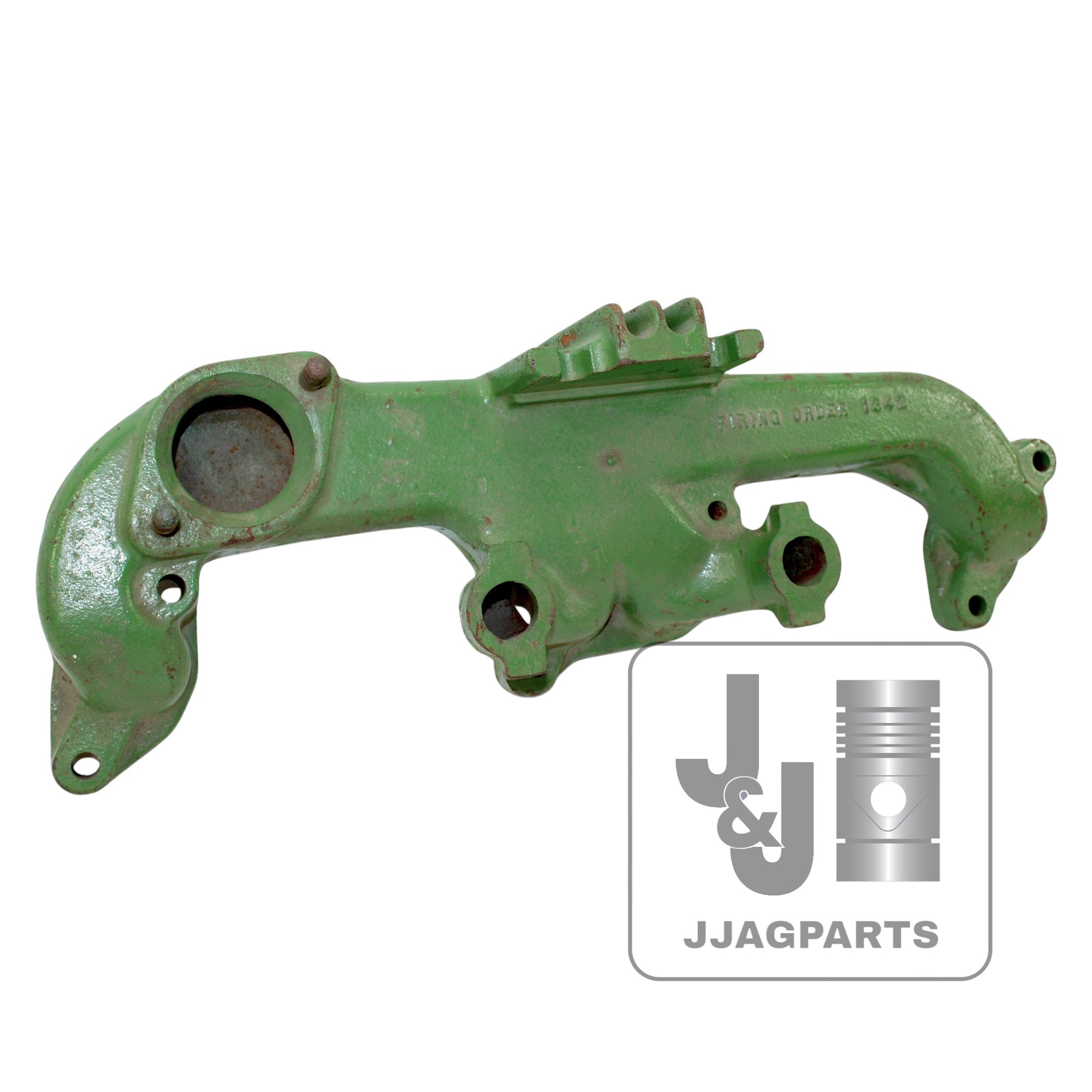 NOS Underslung Exhaust Manifold For John Deere Gas 3010 3020 R31744