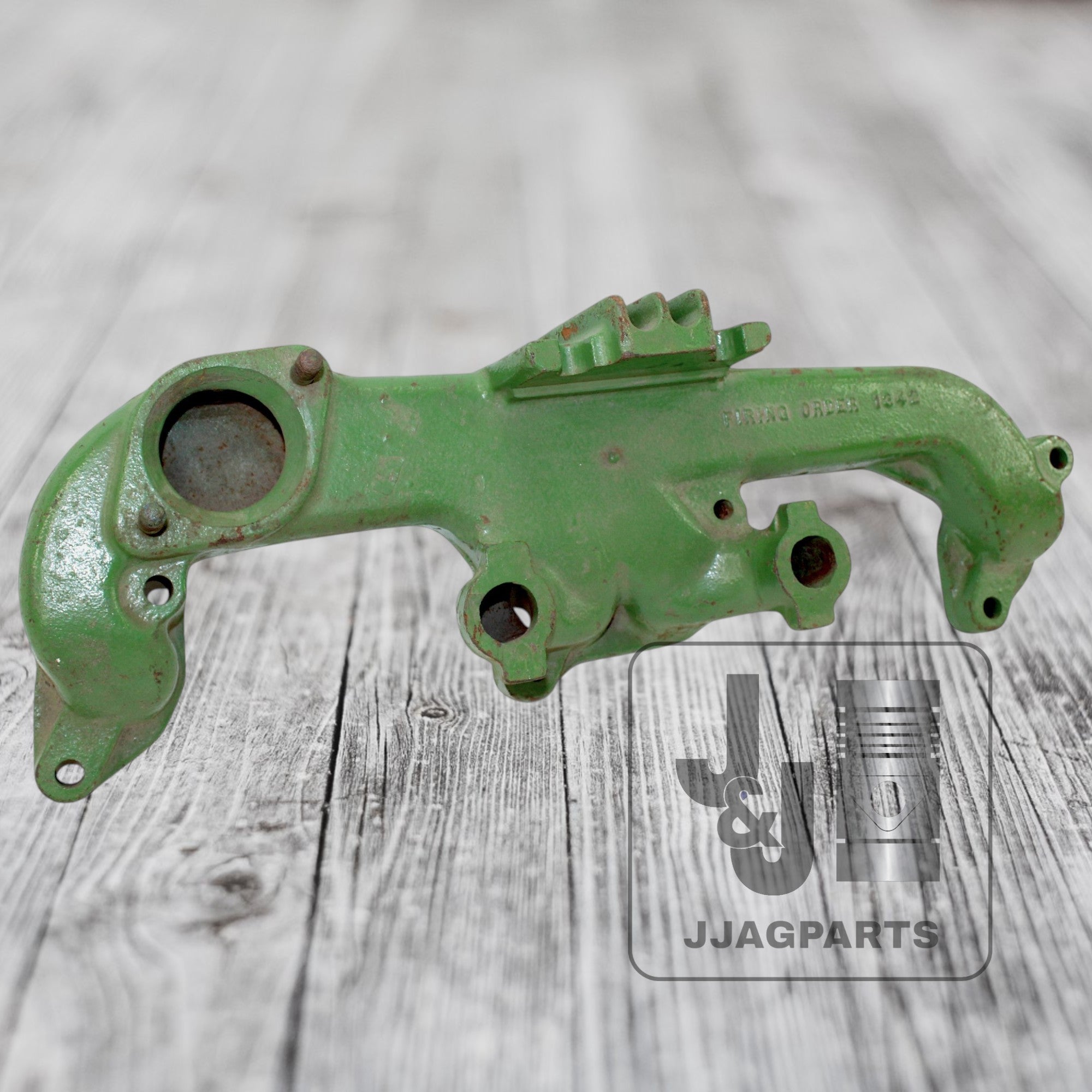 NOS Underslung Exhaust Manifold For John Deere Gas 3010 3020 R31744