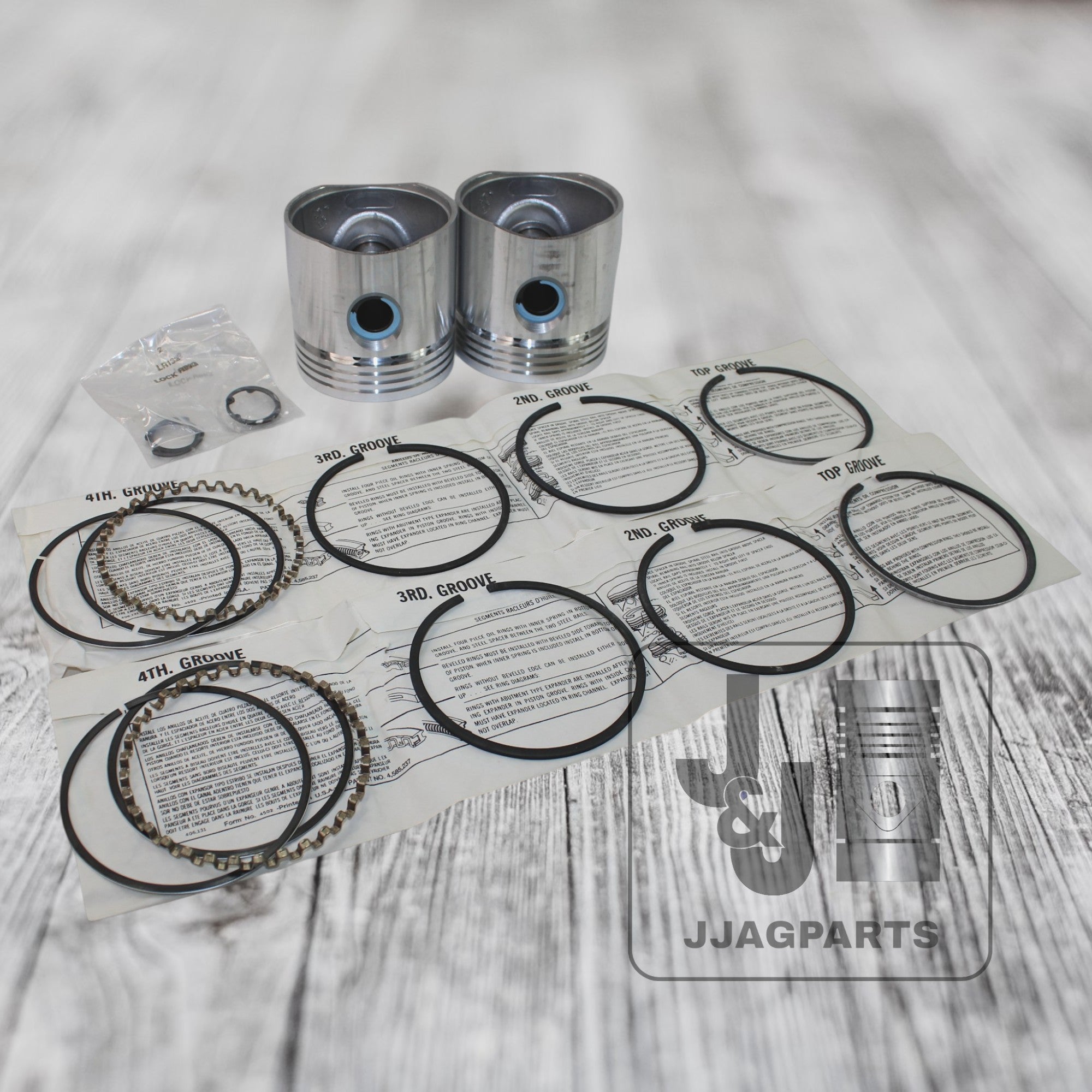 Piston Rebore Kit 0.125 Overbore