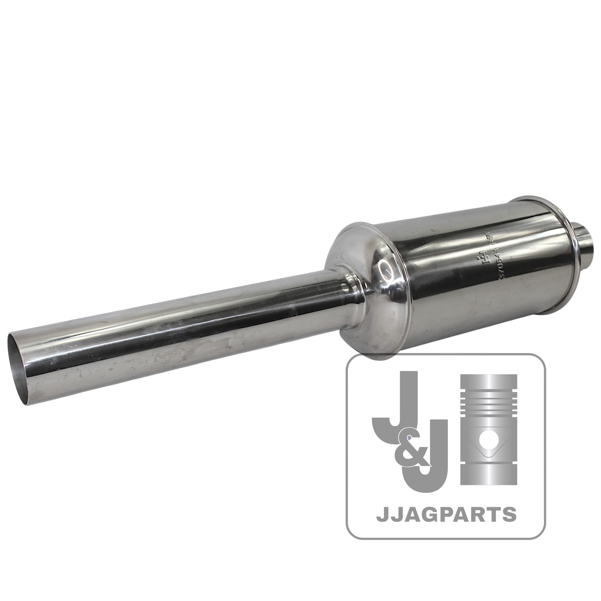Factory Second Stainless Steel Muffler Fits International Tractors 370644R91