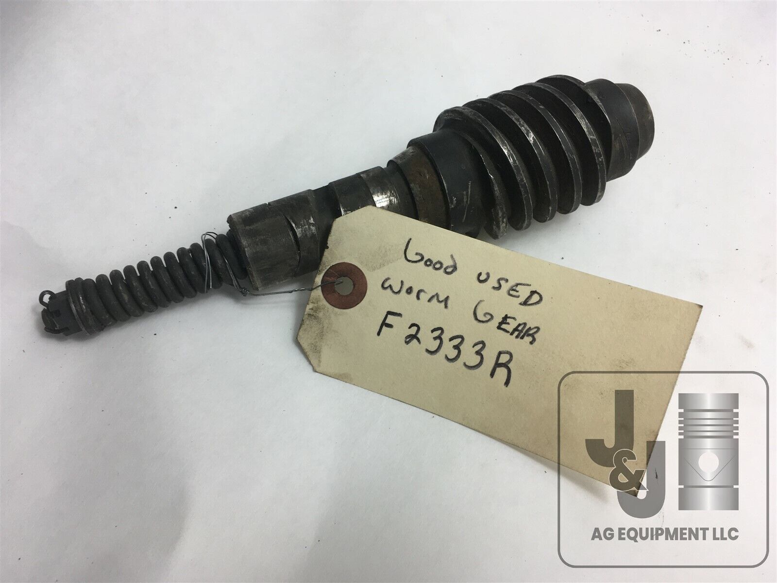 Genuine Used John Deere Power Steering Worm Gear F2333R 50 520 60 70 720