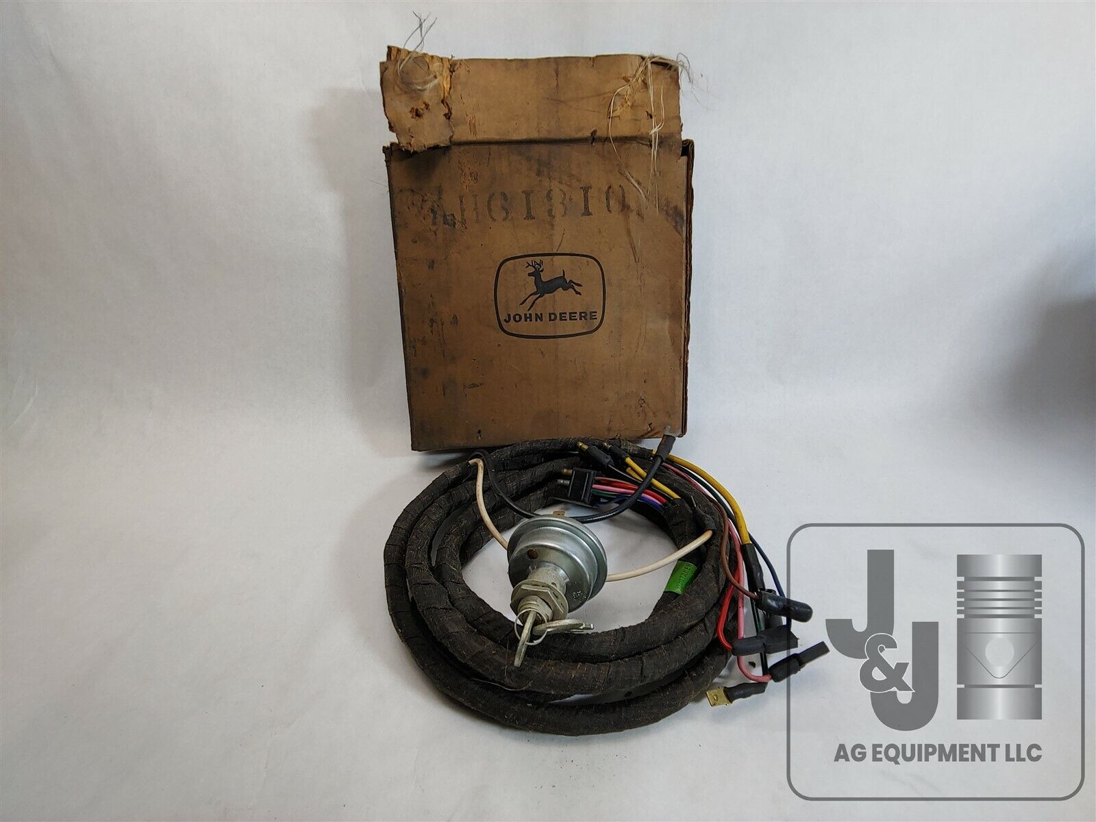 xx Genuine NOS John Deere Ignition Switch And Front Harness AH61310 55 105 Combine