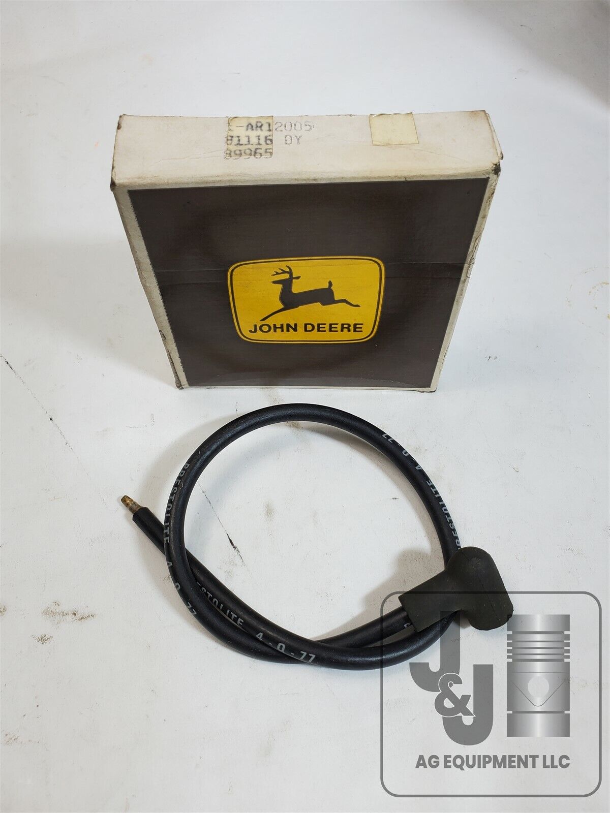 Genuine John Deere Pony Motor Spark Plug Cable AR12005 70D 720D 730D 80 820 830