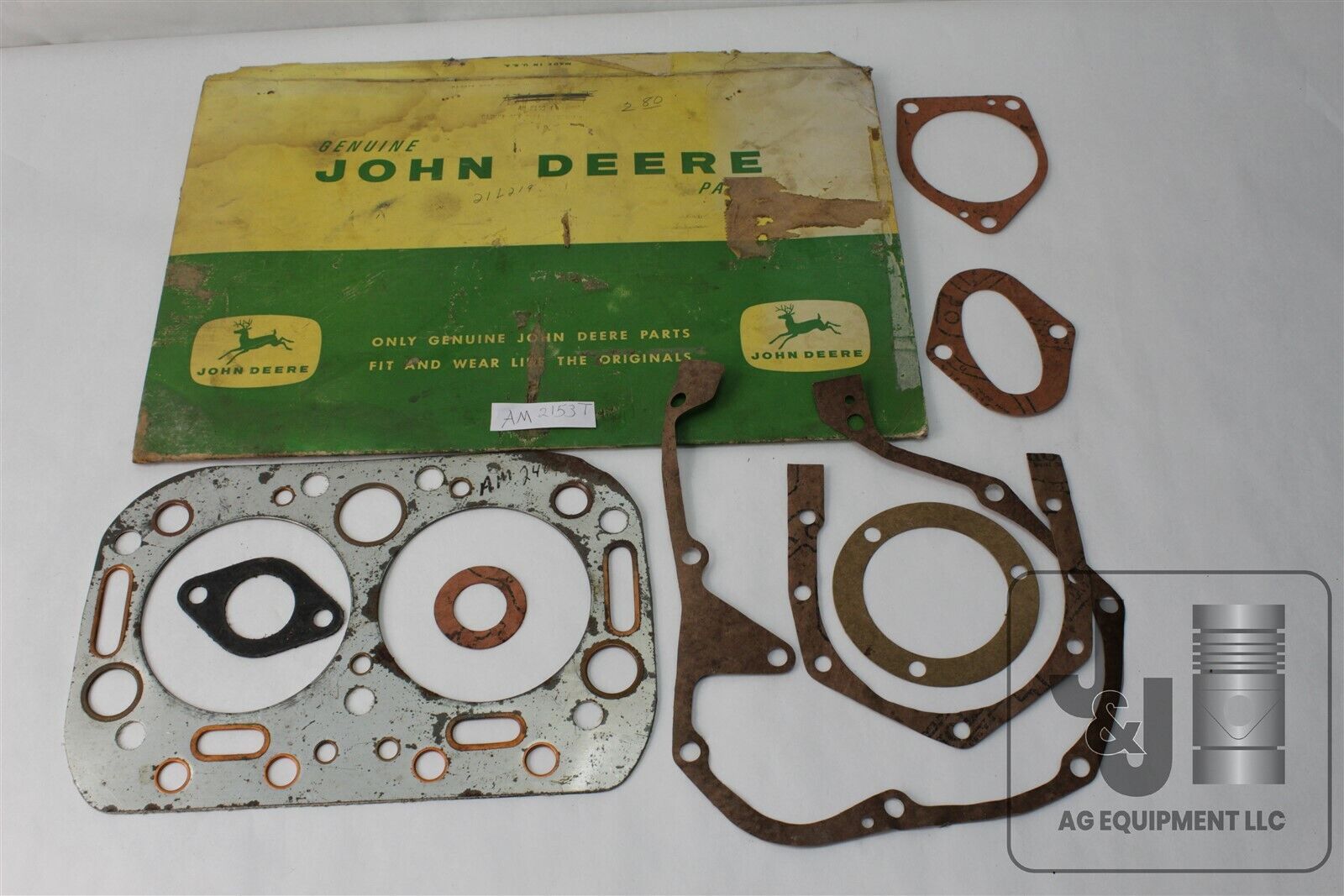 NOS John Deere Partial Engine Gasket Kit AM2153T M 40 320 330 Tractor