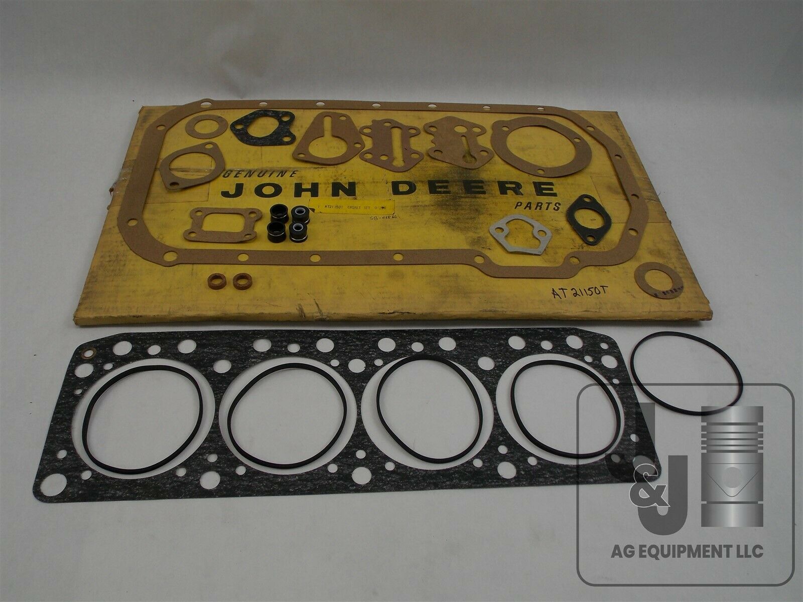 NOS John Deere 1010 Tractor Engine Overhaul Gasket Set AT21150