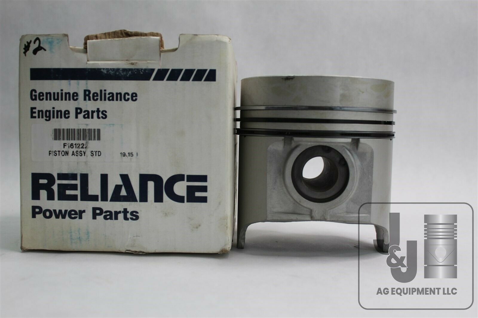 RELIANCE F161222 PISTON ASSY STD 4.401" BORE Fits Ford Tractors