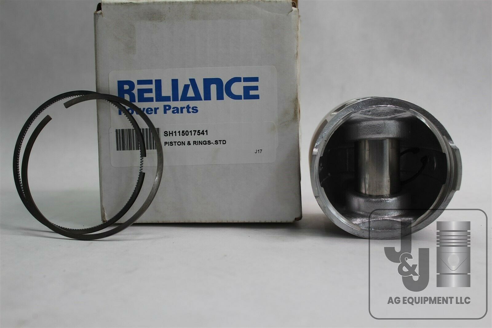 RELIANCE SH115017541 PISTON AND RINGS STD FITS FORD CATERPILLAR SHIBAURA