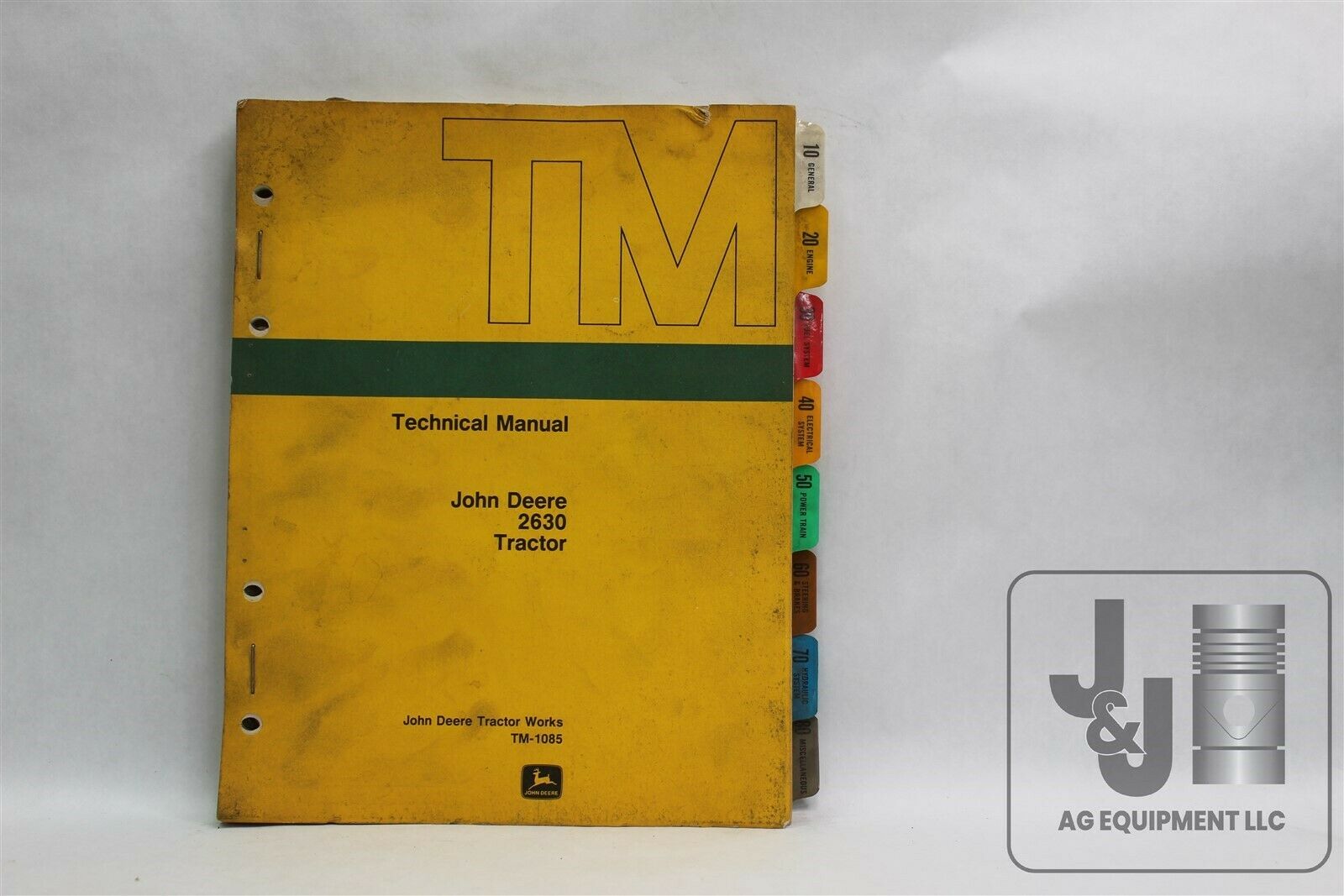 JOHN DEERE 2630 TRACTOR TECHNICAL MANUAL TM-1085