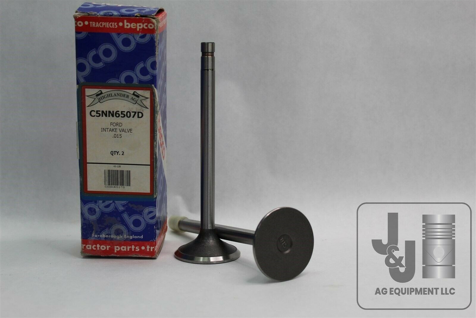 BEPCO C5NN6507D INTAKE VALVE .015 PAIR FITS FORD 3500 3150 3330 TRACTOR